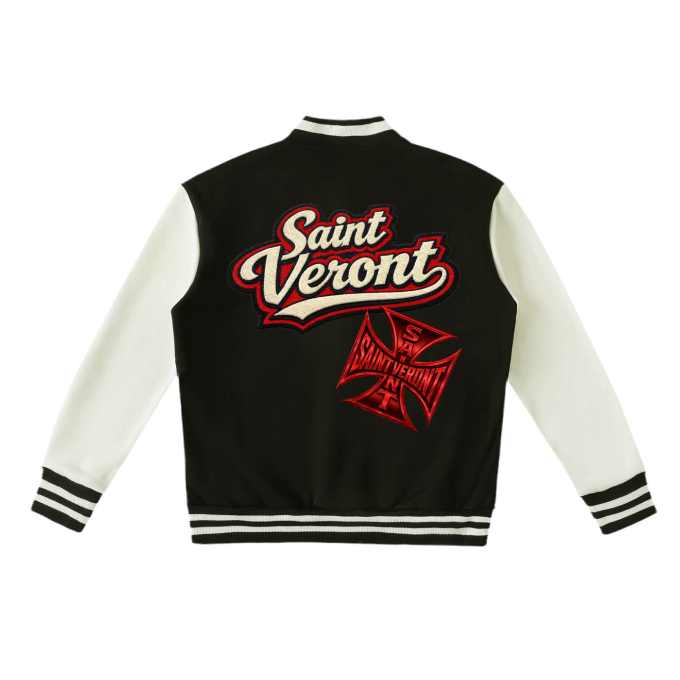 Saint Veront Two-Tone Varsity Jacket