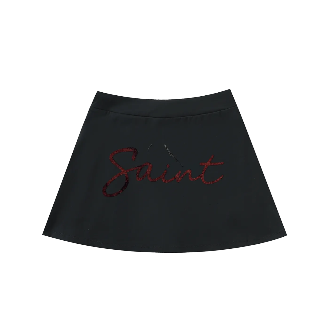 Saint Veront High-Waist Pocketed A-Line Skirt