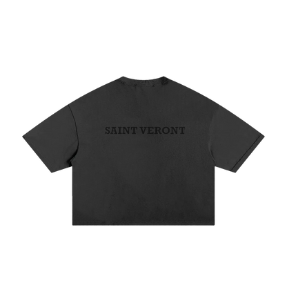 Saint Veront Classic Frayed Boxy Tee