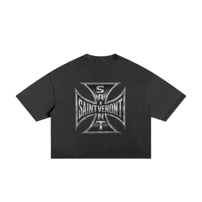 Saint Veront Classic Frayed Boxy Tee