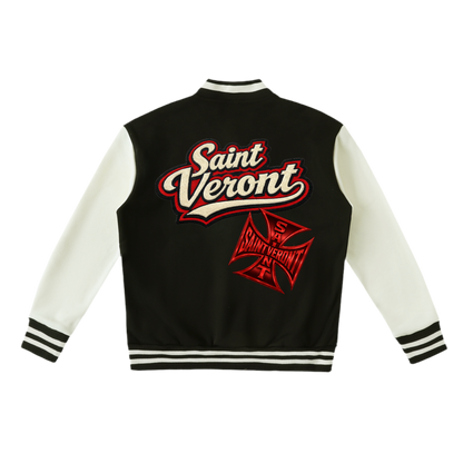 Saint Veront Two-Tone  Varsity Jacket