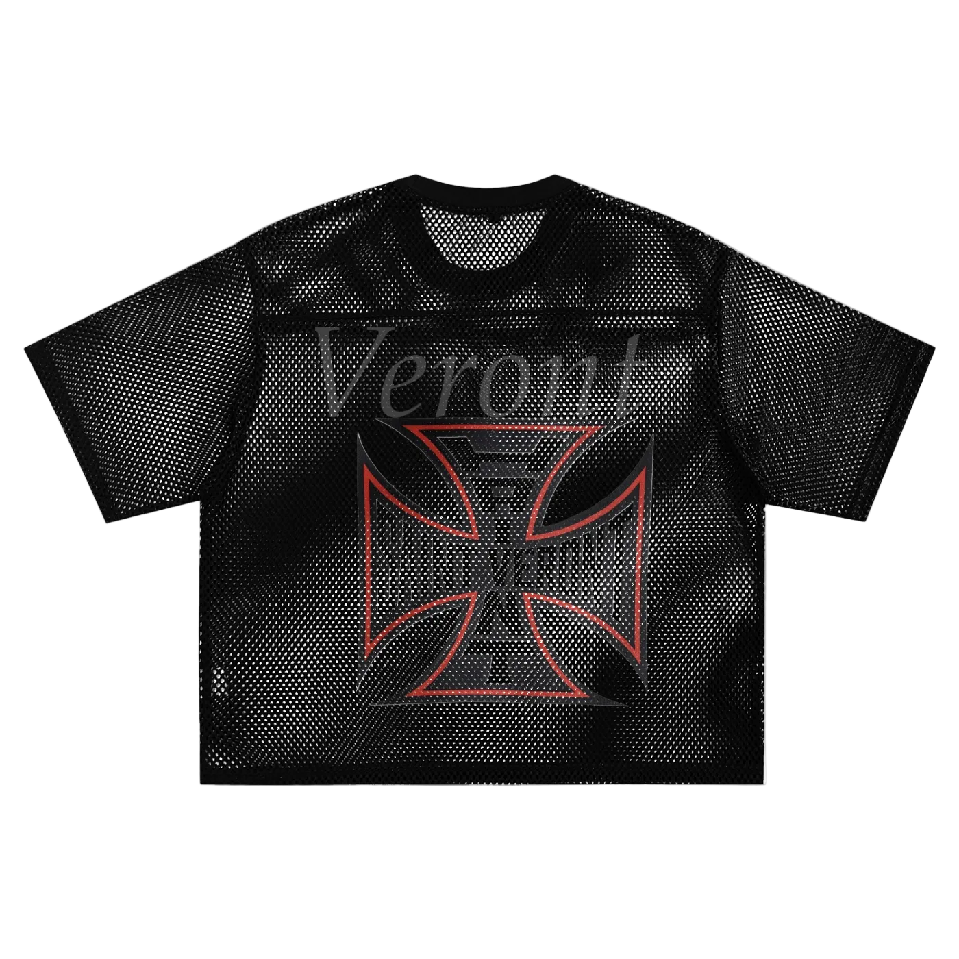 Saint Veront See-through Boxy Net women T-Shirt