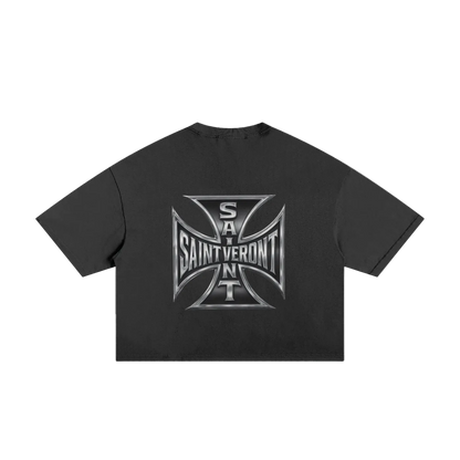 Saint Veront Classic Frayed Boxy Tee