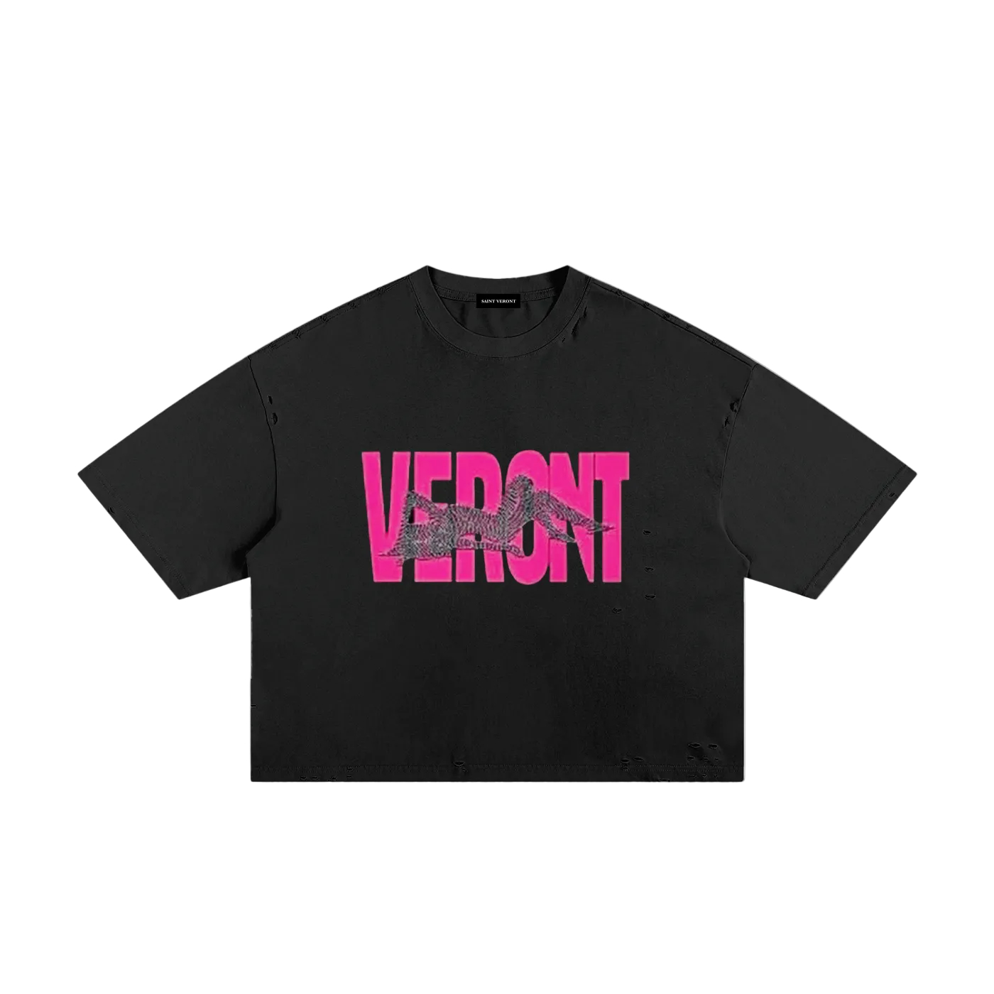 Saint Veront Classic Frayed Boxy Tee