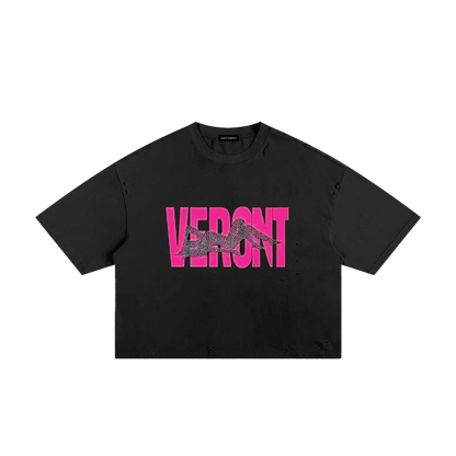 Saint Veront Classic Frayed Boxy Tee