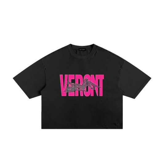 Saint Veront Classic Frayed Boxy Tee