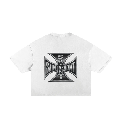 Saint Veront Classic Frayed Boxy Tee