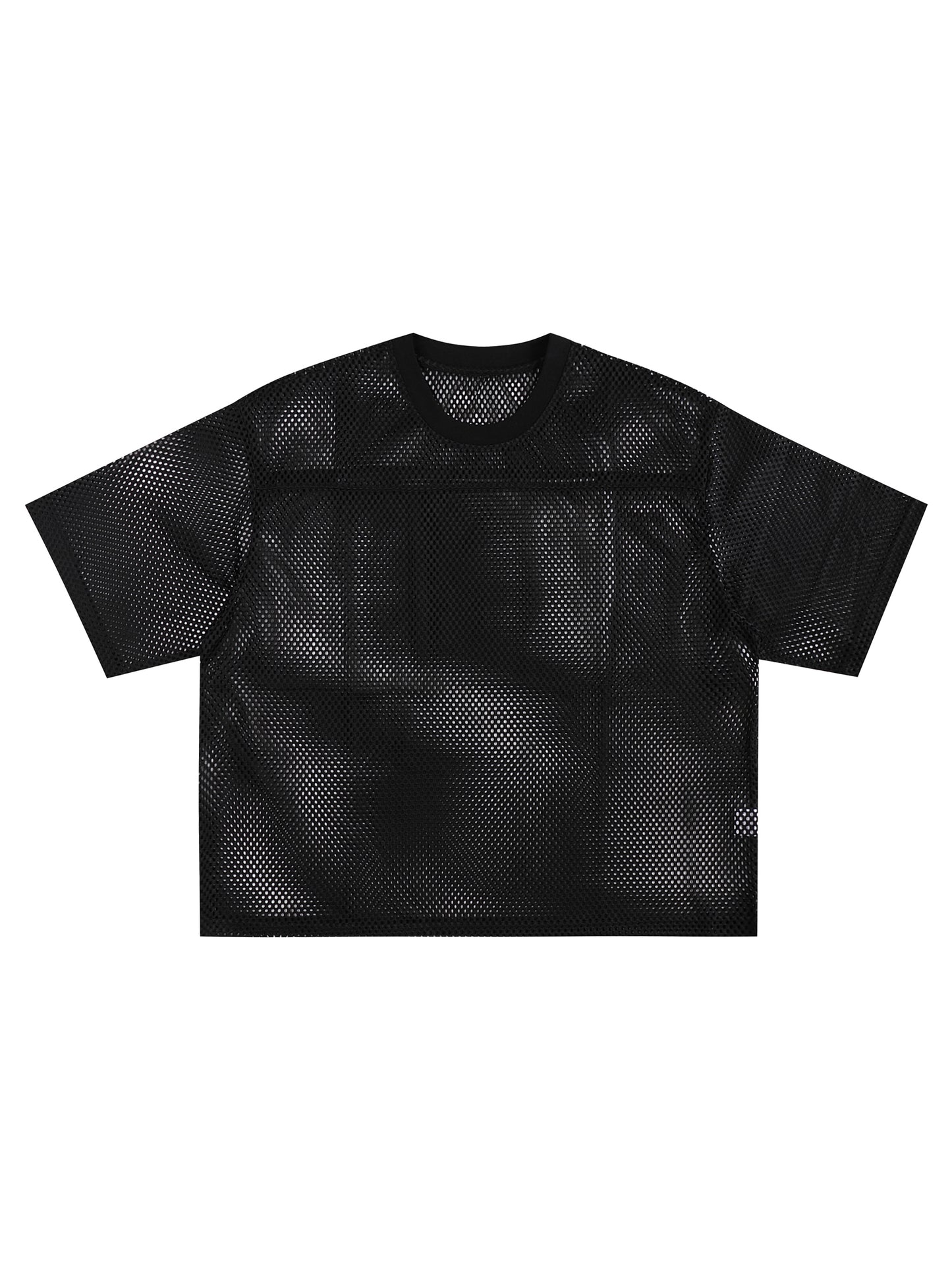 Saint Veront See-through Boxy Net women T-Shirt